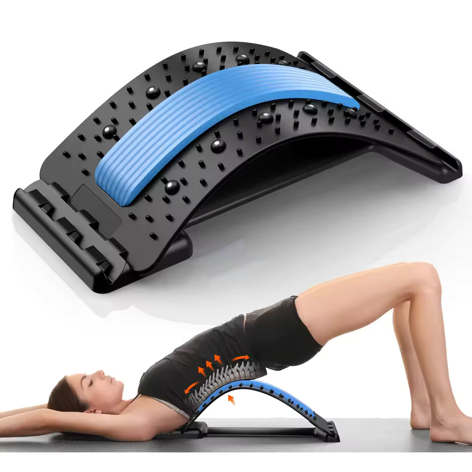 ⭐ Knoteka™ Back Stretcher – Magnetic Spine Board for Pain Relief & Posture Correction