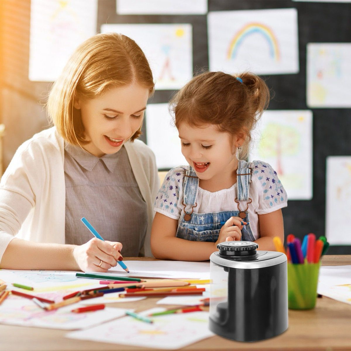Portable Electric Pencil Sharpener